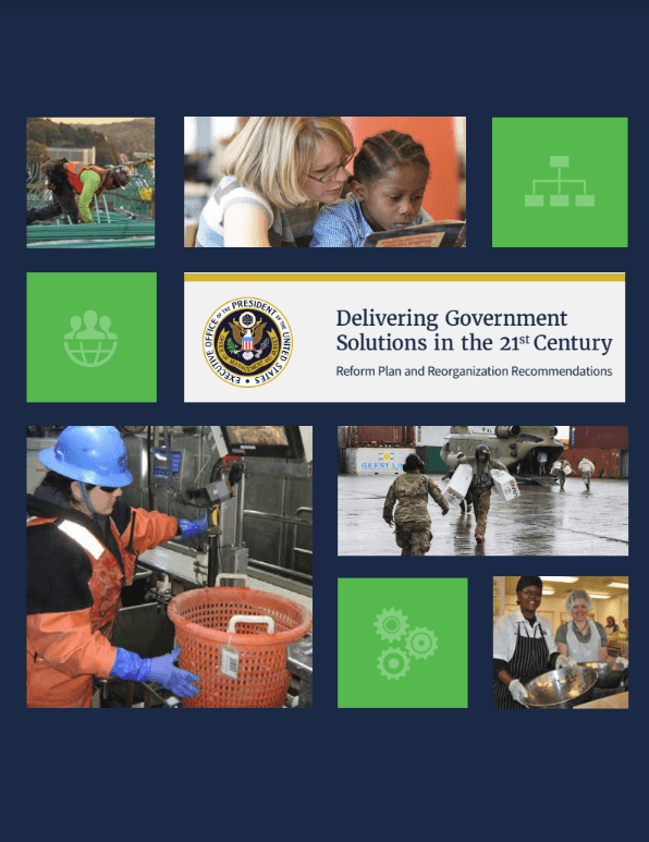 Administration Releases Reform Plan and Reorganization Recommendations ...