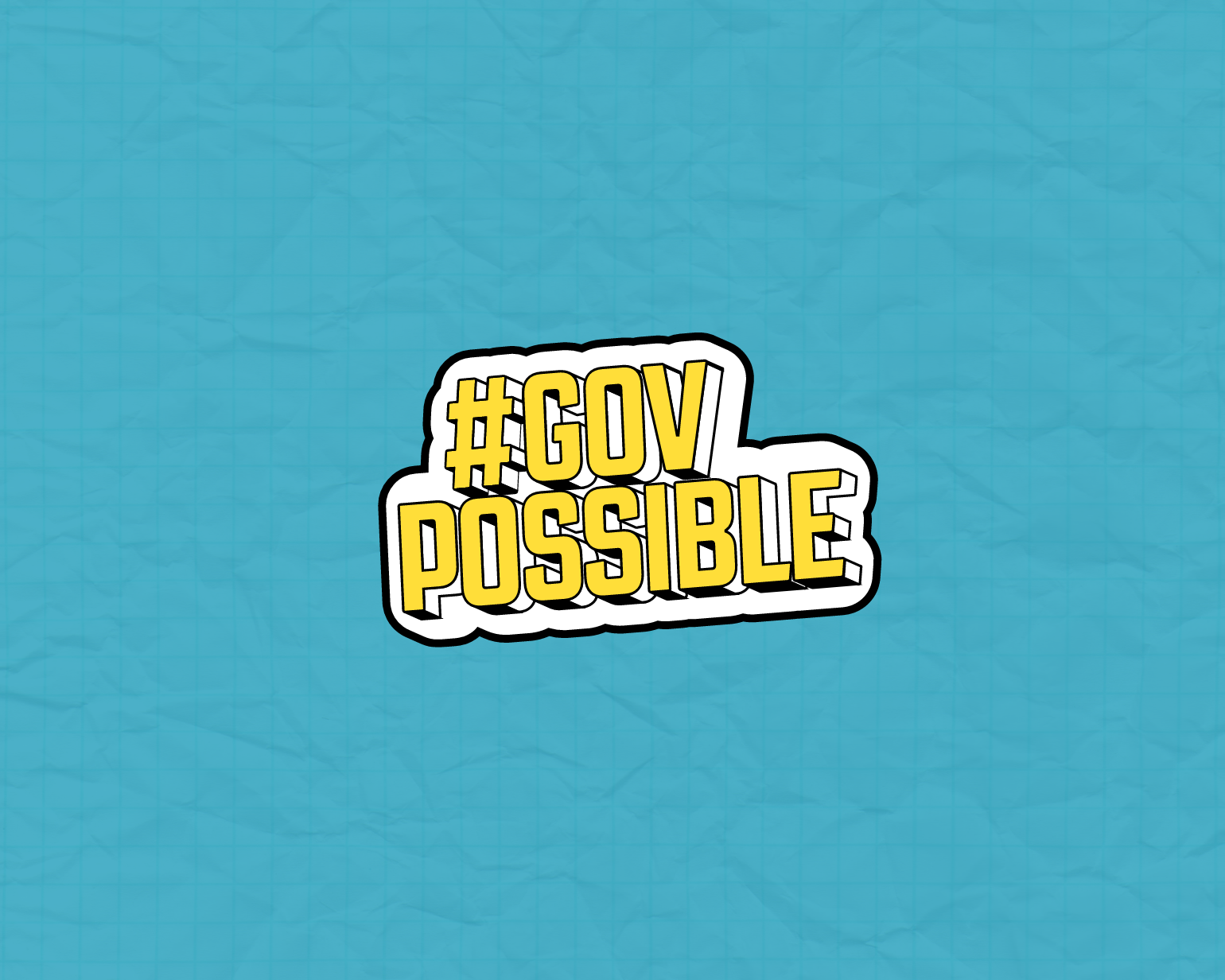 GovPossible logo with stars.