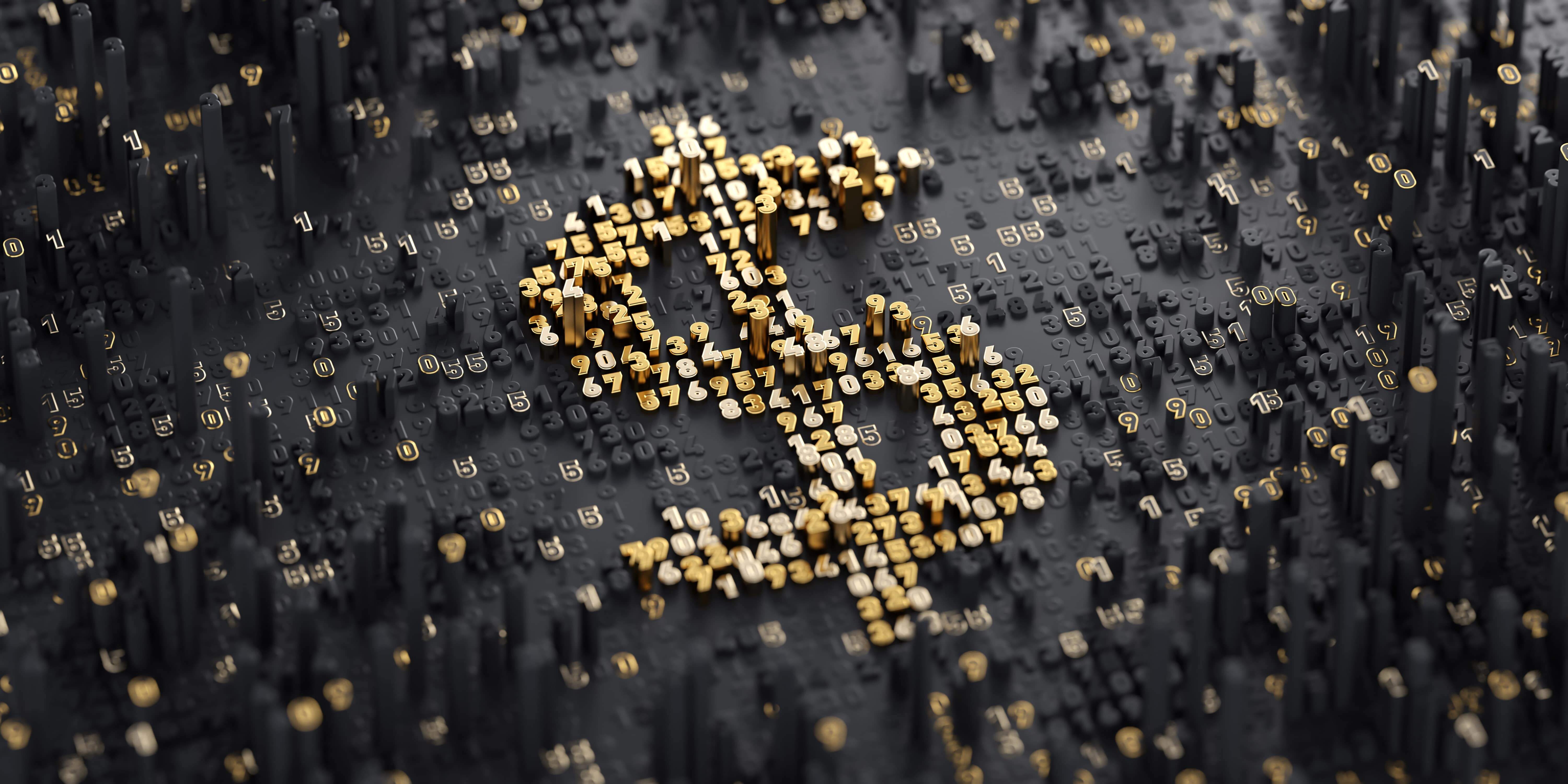 Picture of a dollar sign against a grey background.