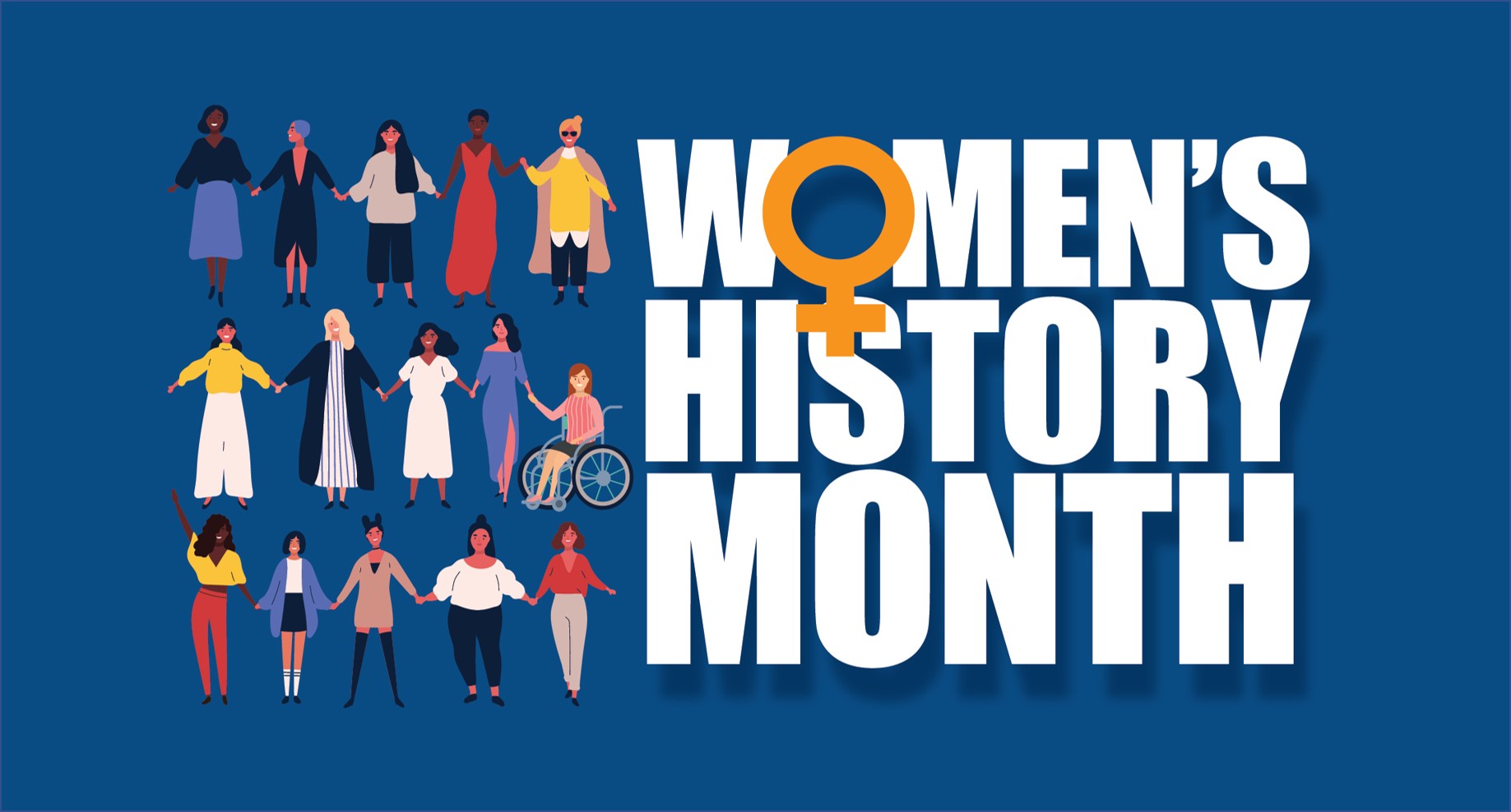 Image with text - women's history month
